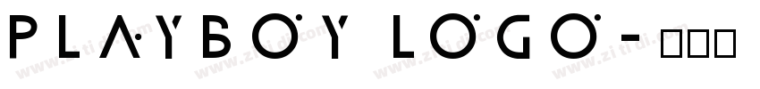 Playboy logo字体转换